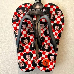 Betty Boop Flip Flops